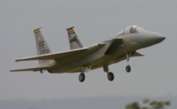 F-15 Eagle on Final